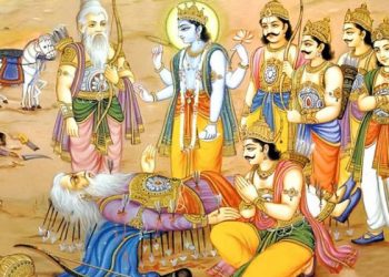 குருக்ஷேத்திர பத்தாம் நாள் போரும் – பீஷ்மர் வீழ்ச்சியும்