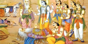குருக்ஷேத்திர பத்தாம் நாள் போரும் – பீஷ்மர் வீழ்ச்சியும்