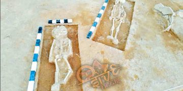 கீழடி அகழாய்வில் குழந்தையின் எலும்புக்கூடு கண்டெடுப்பு