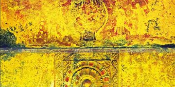 அண்ணாமலையார் கோவிலில் 400 ஆண்டுகள் பழமையான நாயக்கர்கால ஓவியம் கண்டுபிடிப்பு