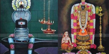 ஸ்ரீ அகிலாண்டேசுவரி காதில் இரண்டு தோடுகள் அணிந்திருப்பதன் ரகசியம் என்ன?