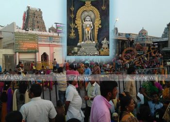 பழனி முருகன் கோவிலில் 4 மணி நேரம் காத்திருந்து பக்தர்கள் சாமி தரிசனம்